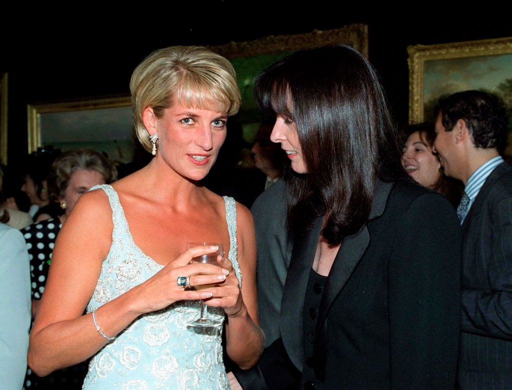 Princess Diana with Catherine Walker on June 2, 1997
