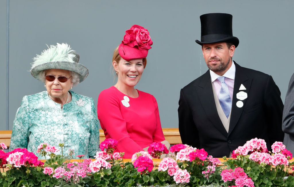 Queen Elizabeth, Peter Phillips, Autumn Phillips