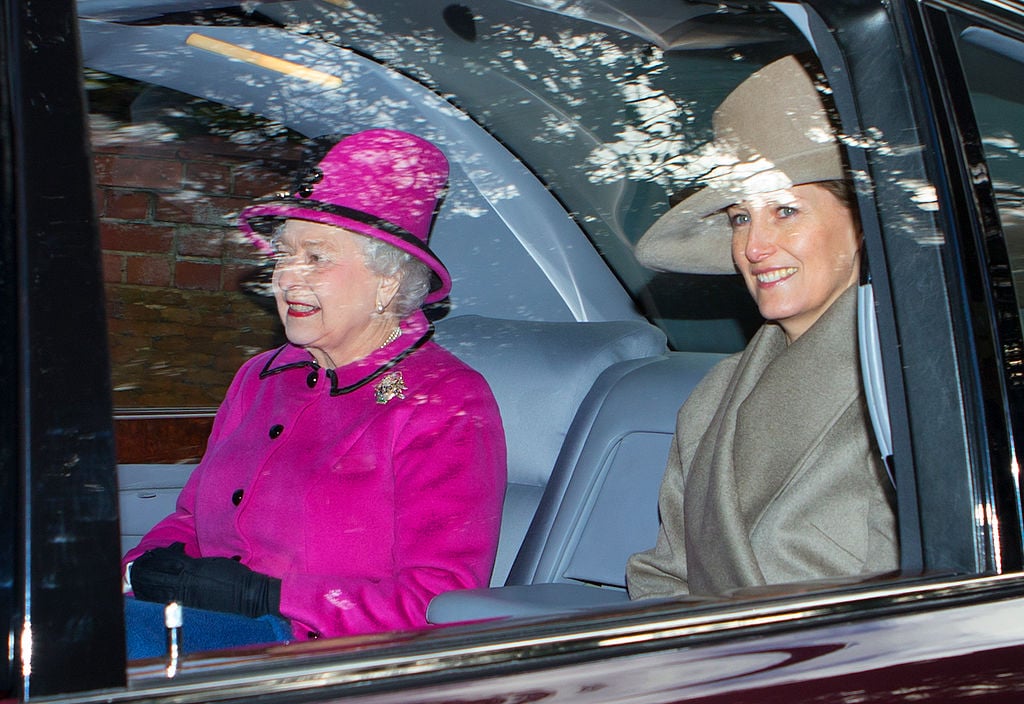 Queen Elizabeth and Sophie, Countess of Wessex