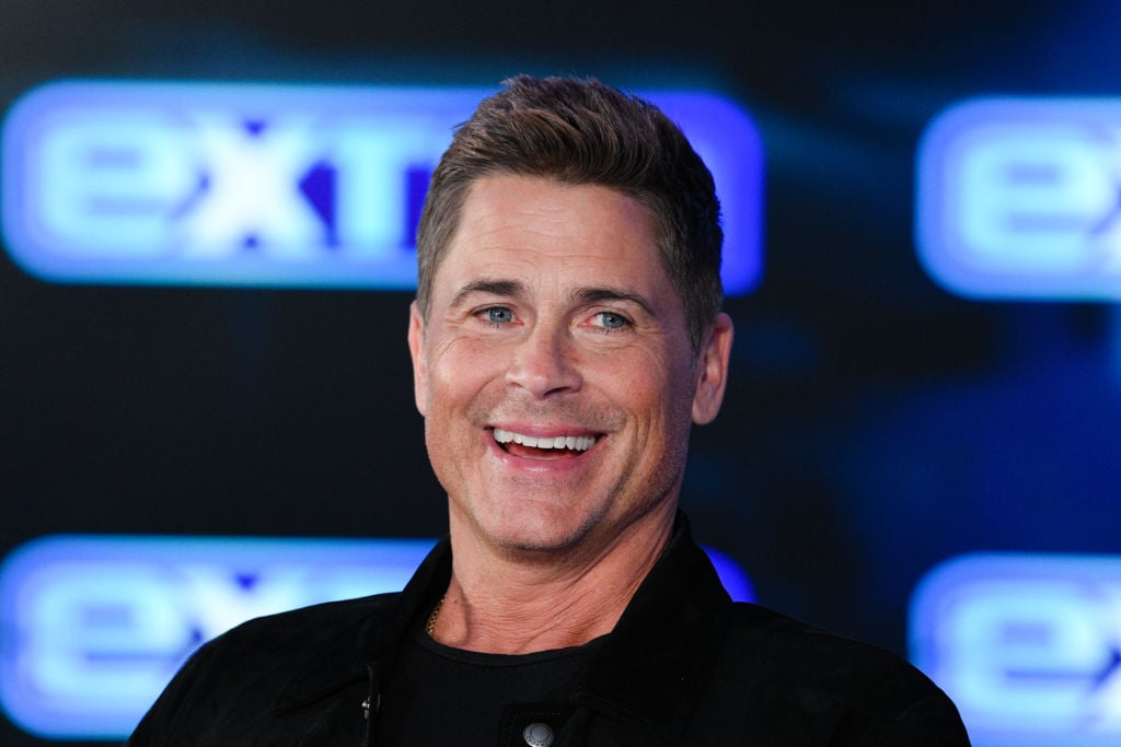 Rob Lowe visits 'Extra' on Jan. 13, 2020