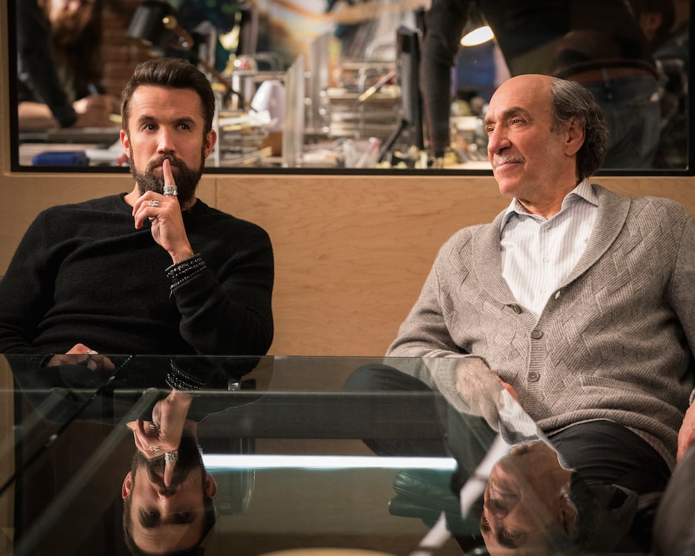 Rob McElhenney and F. Murray Abraham