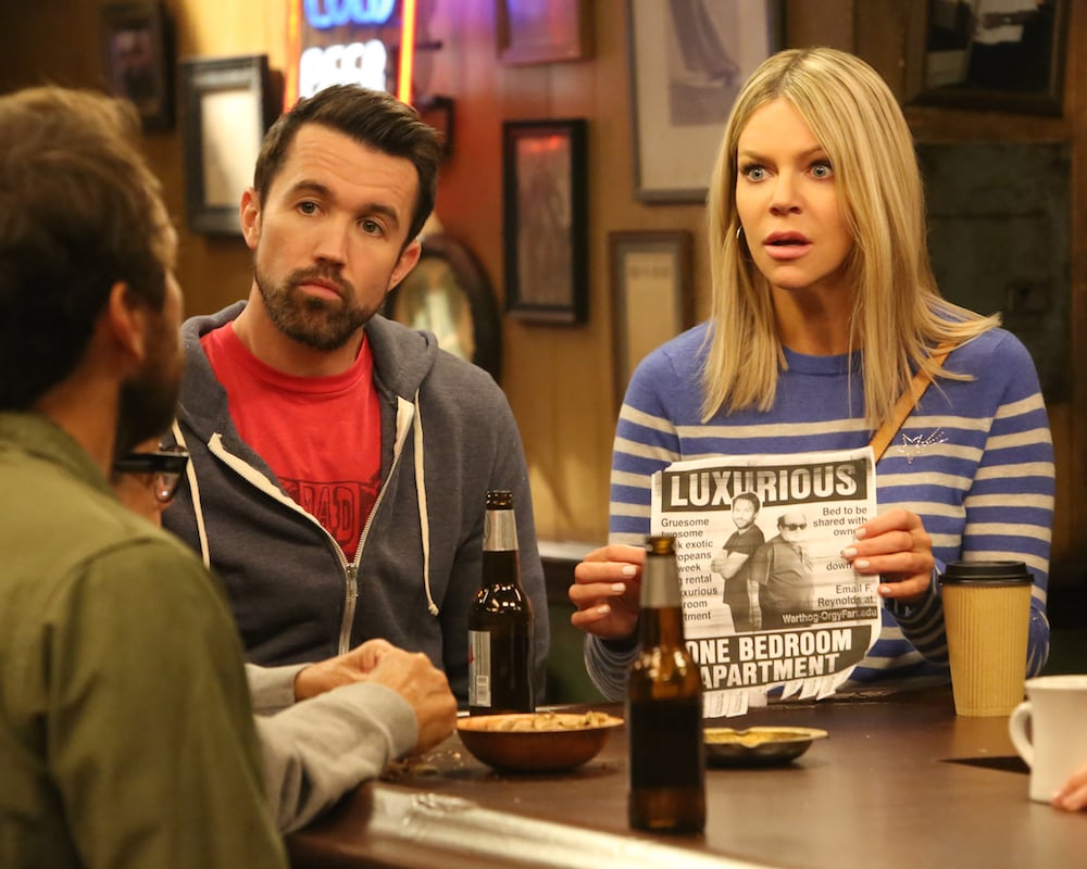 Rob McElhenney and Kaitlin Olson