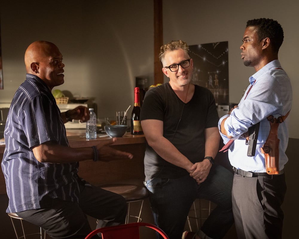 Spiral: Samuel L. Jackon, Darren Lynn Bousman and Chris Rock