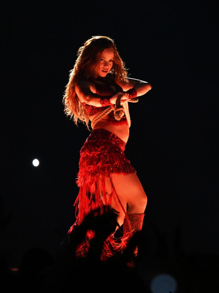 Shakira at the Super Bowl