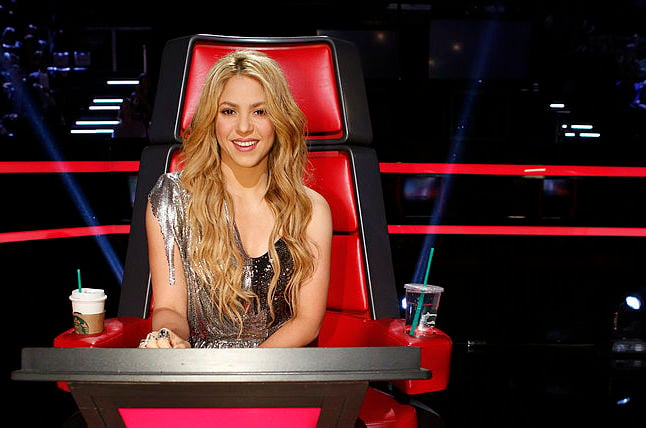 Shakira on 'The Voice'