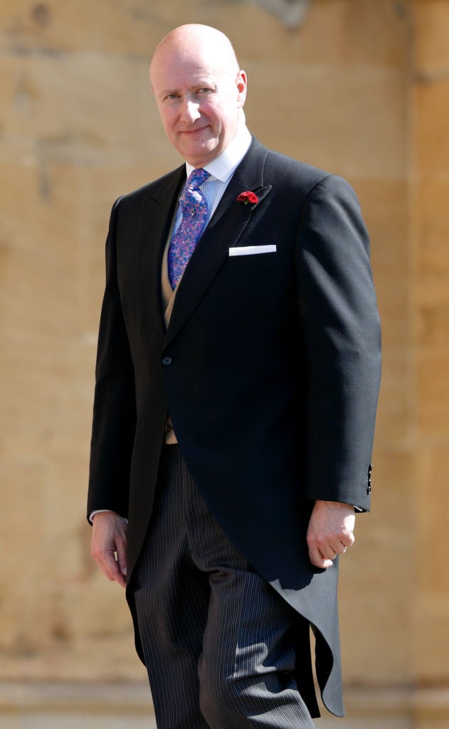 Sir Christopher Geidt attends the wedding of Prince Harry and Meghan Markle on May 19, 2018