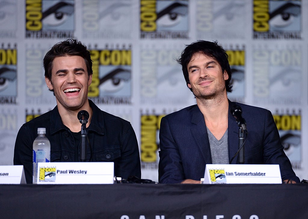 Paul Wesley and Ian Somerhalder