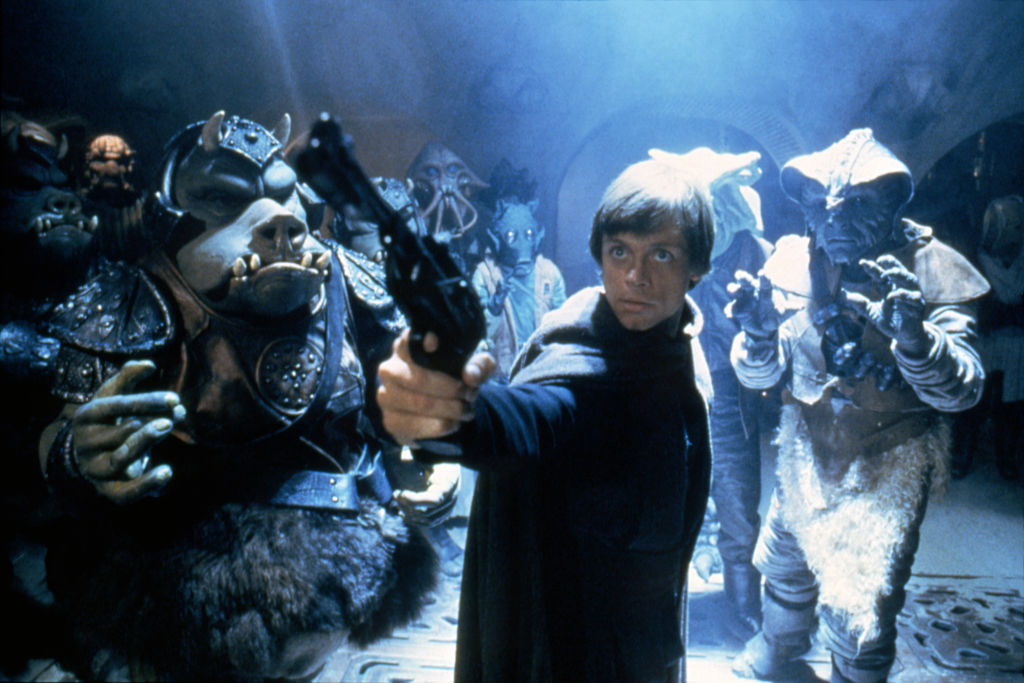 American actor Mark Hamill of 'Star Wars: Episode VI'