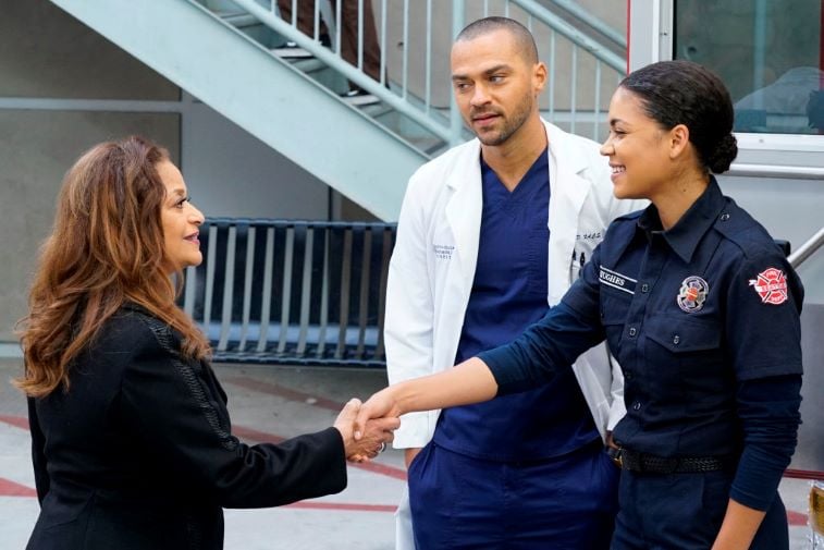 Debbie Allen, Jessie Williams and Barrett Doss