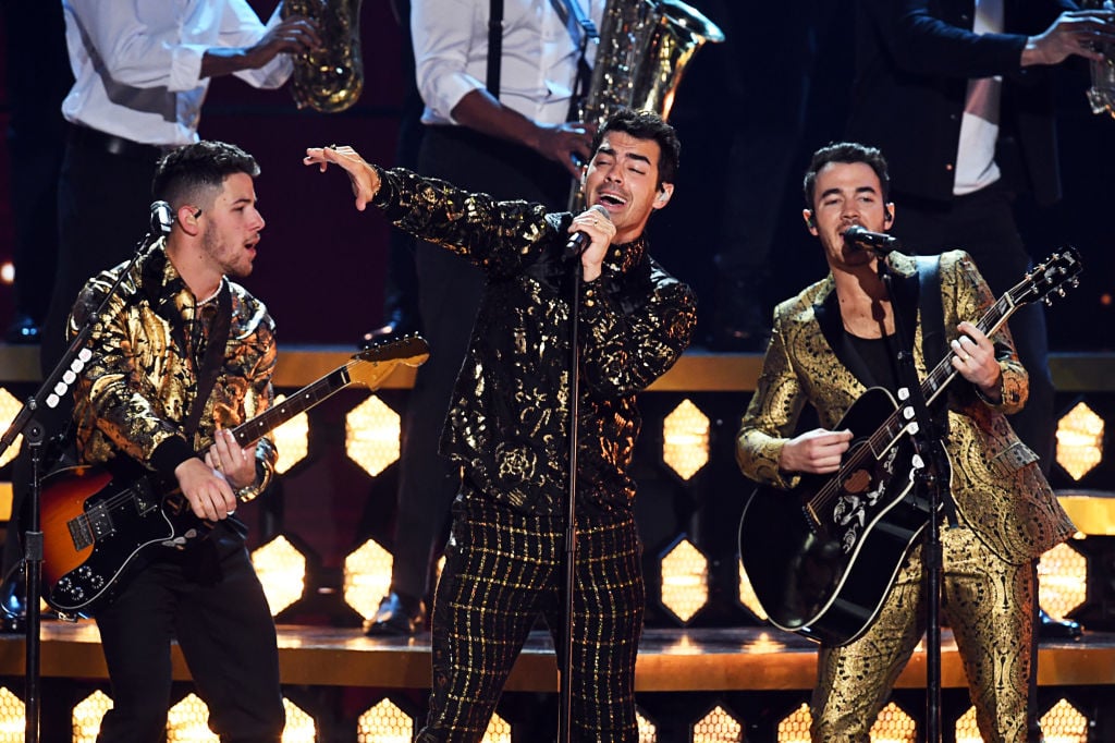 The Jonas Brothers perform at the 62nd Annual Grammy Awards on Jan. 26, 2020