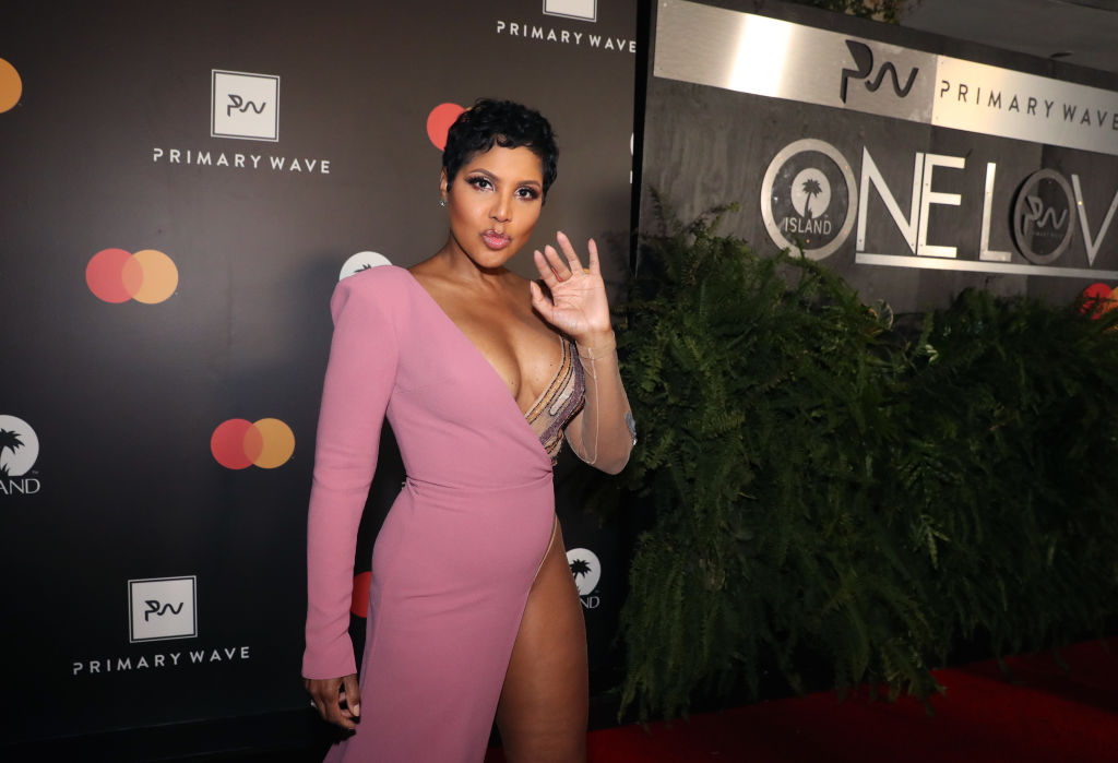 Toni Braxton attends the Primary Wave x Island Records Pre-Grammy Party at 1 Hotel