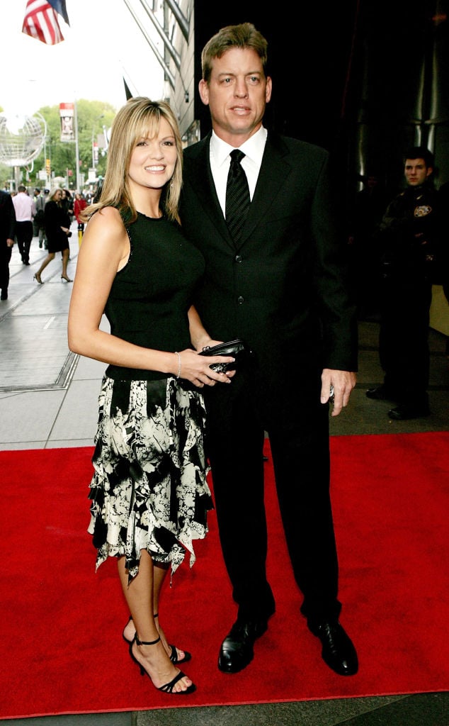 Troy Aikman and his first wife, Rhonda