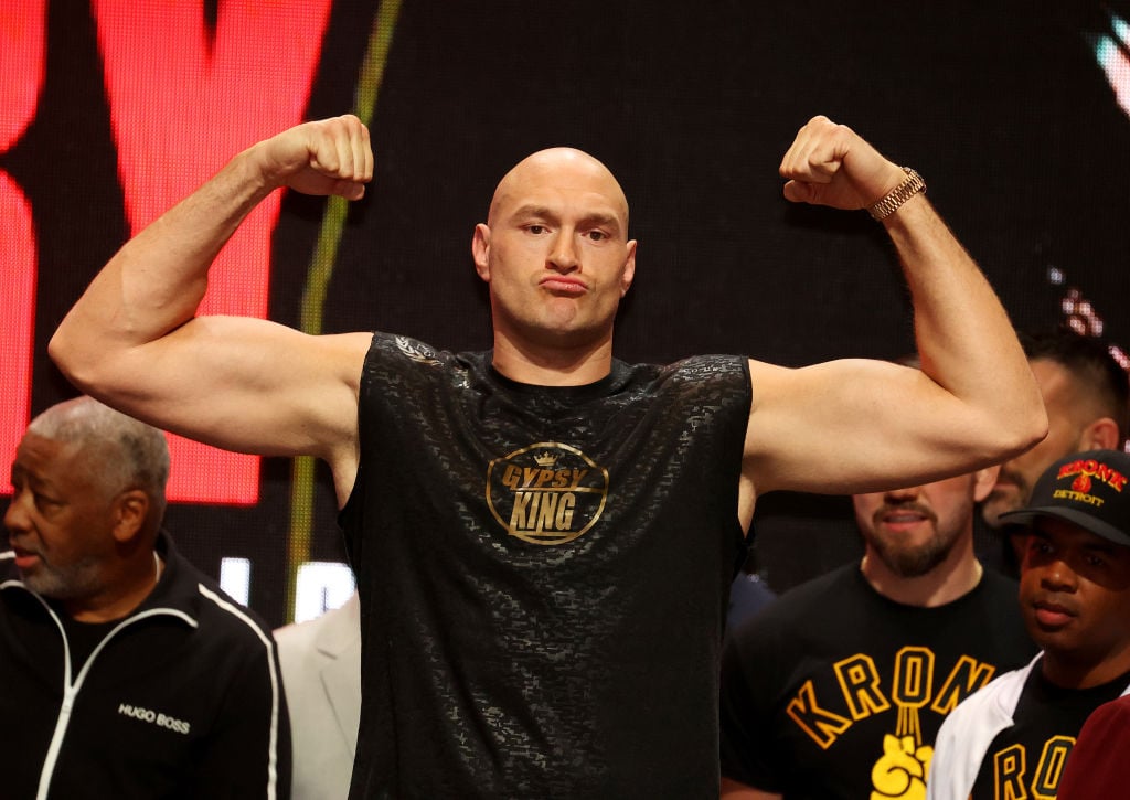 Tyson Fury in February 2020