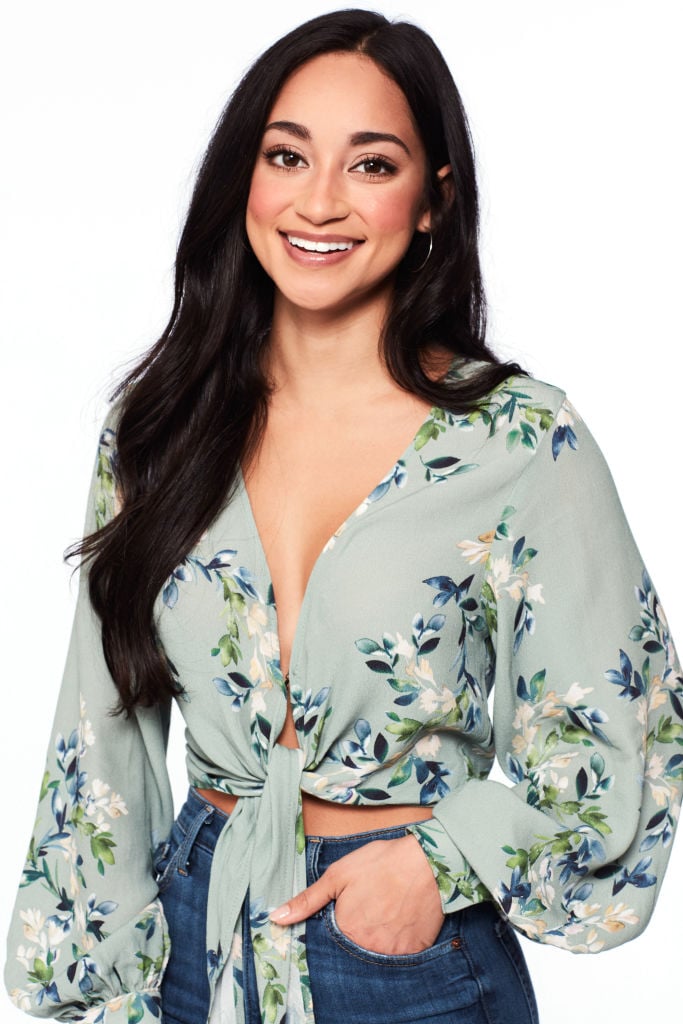 Victoria F headshot on The Bachelor