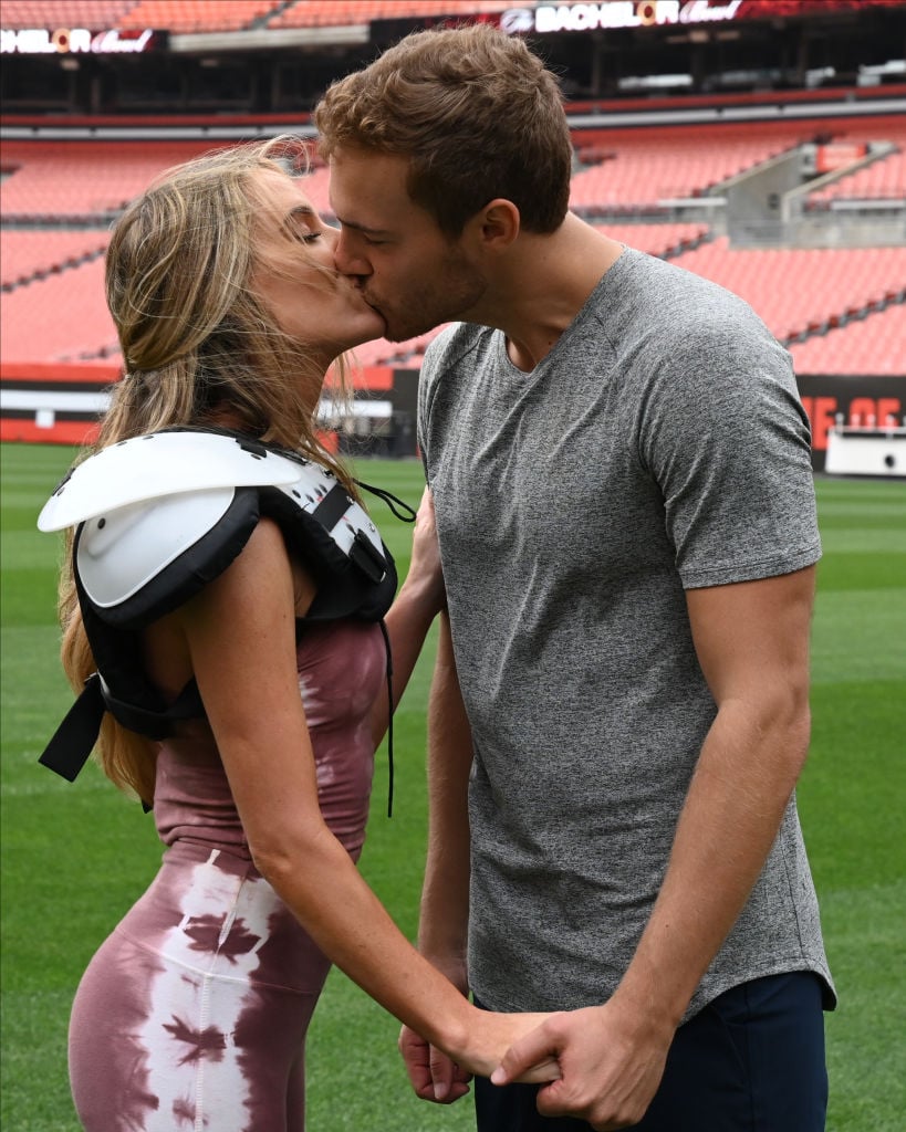 Victoria P and Peter on The Bachelor