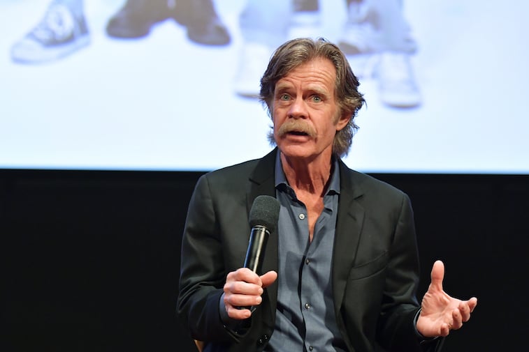 William H. Macy speaks onstage