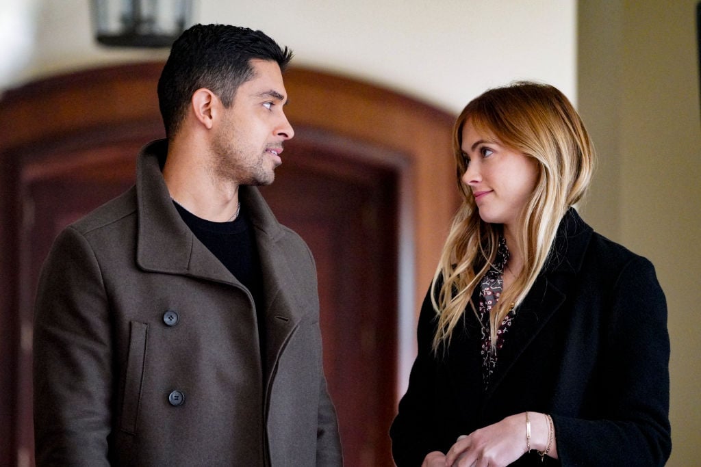 Wilmer Valderrama and Emily Wickersham | Bill Inoshita/CBS via Getty Images