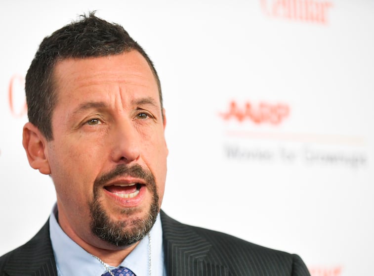 Adam Sandler on the red carpet