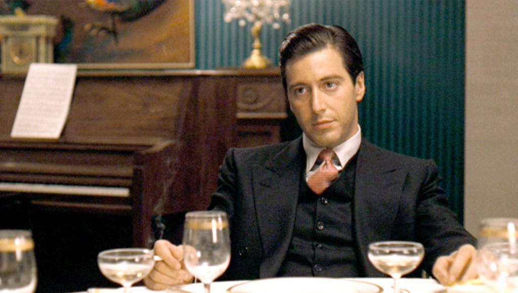 Al Pacino in the The Godfather