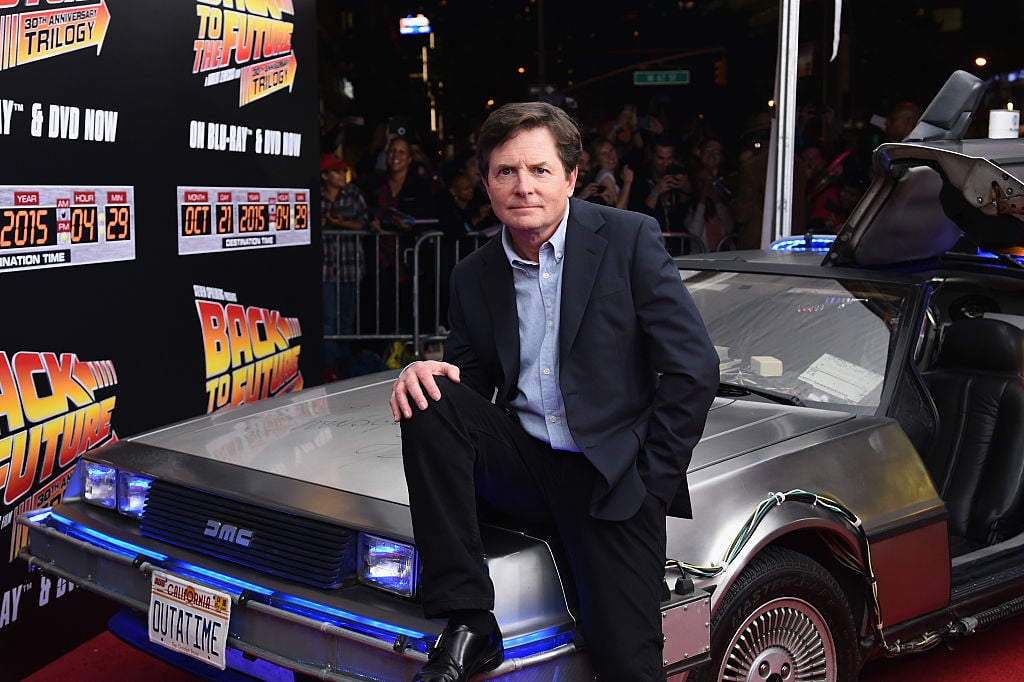 Michael J. Fox attends the Back to the Future reunion