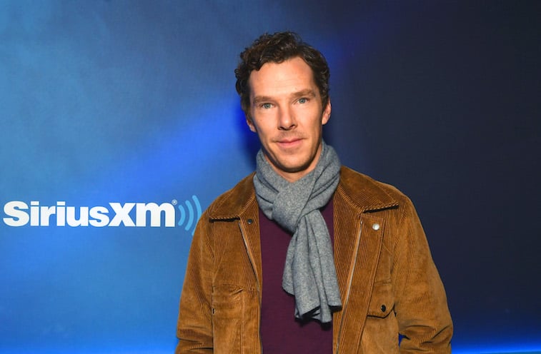 Benedict Cumberbatch on the red carpet