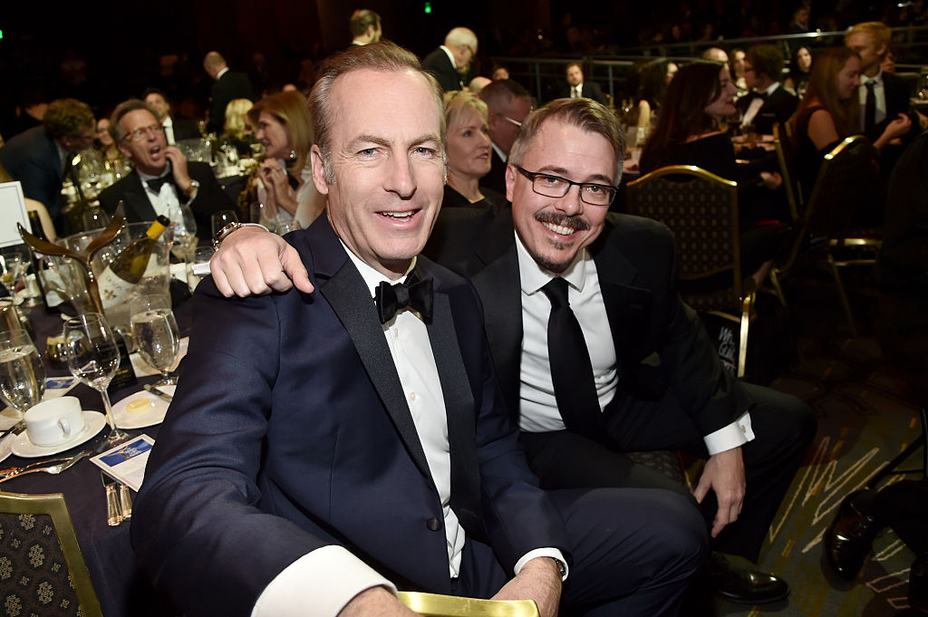 Bob Odenkirk and Vince Gilligan of Better Call Saul 