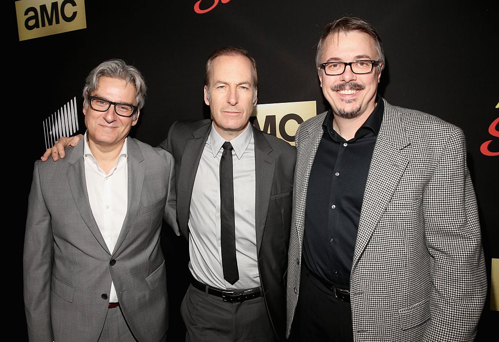 Peter Gould, Bob Odenkirk, Vince Gilligan of Better Call Saul