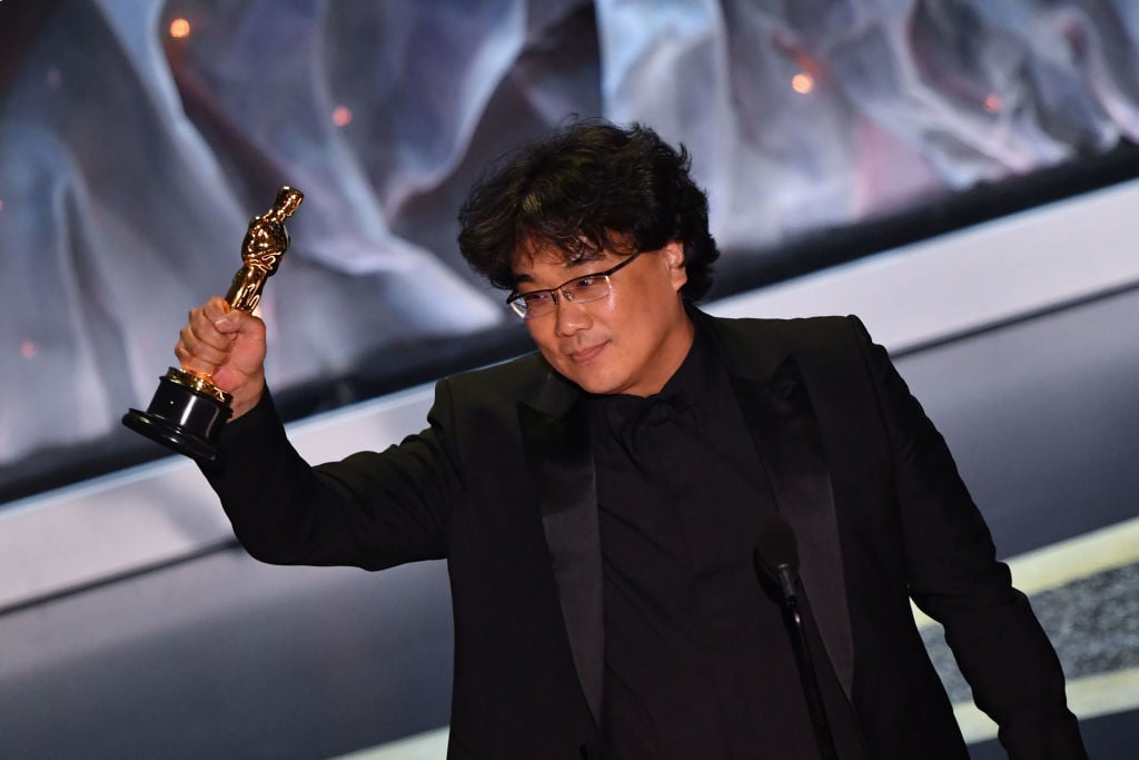 Bong Joon-ho during the 92nd Oscars