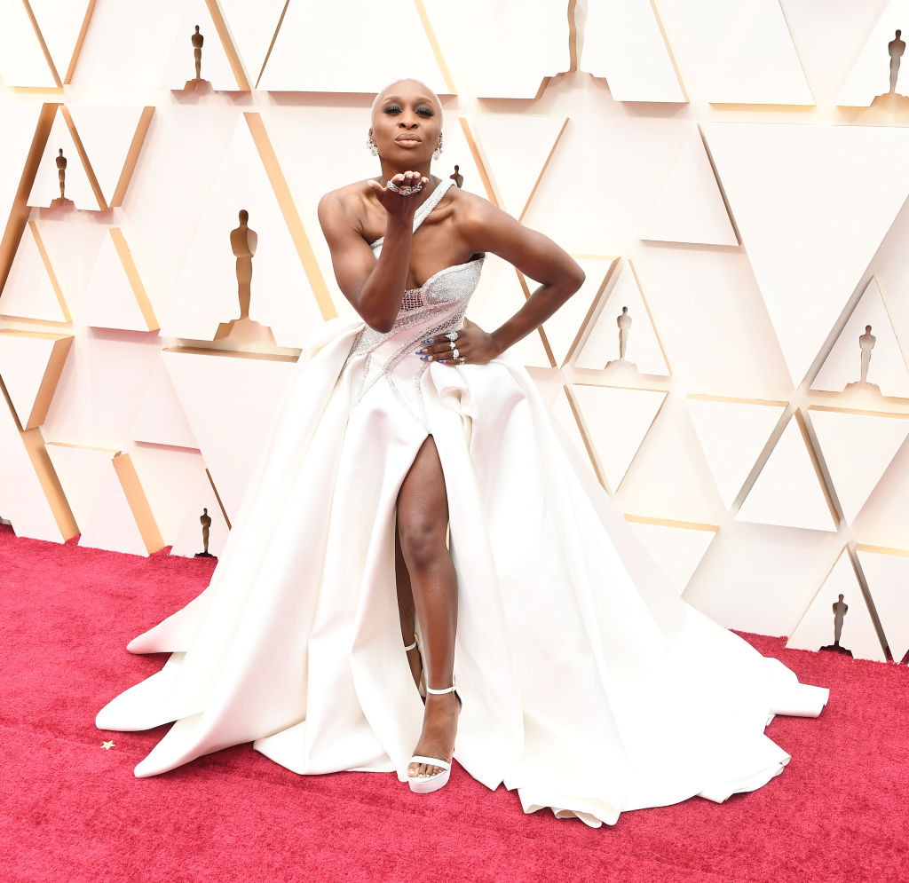 Cynthia Erivo arrives at the 92nd Annual Academy Awards