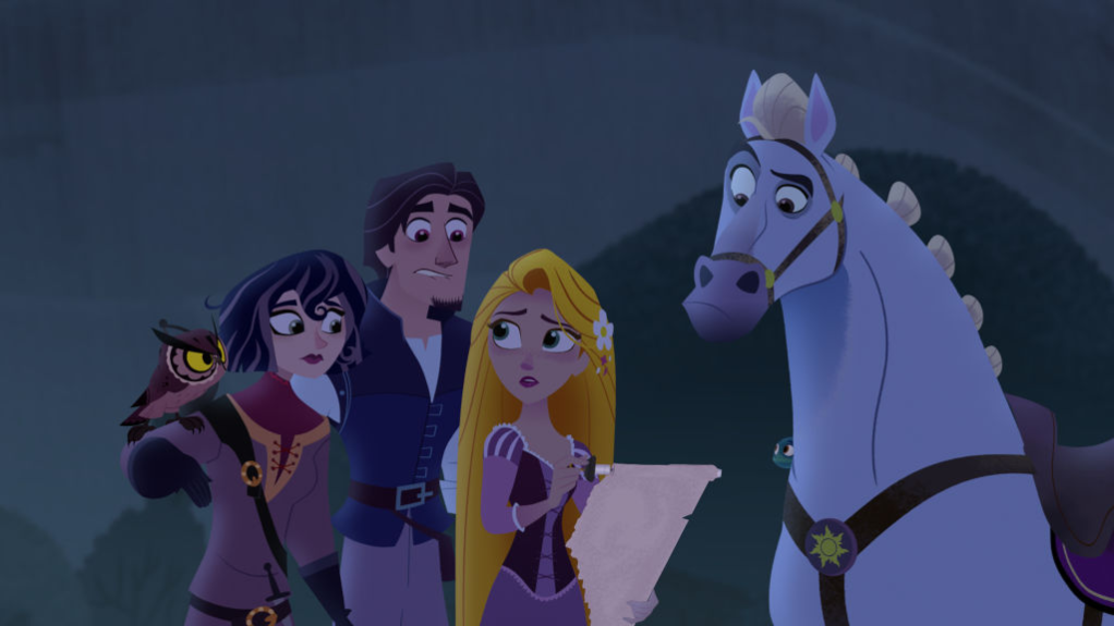 Scene from 'Tangled: The Series'