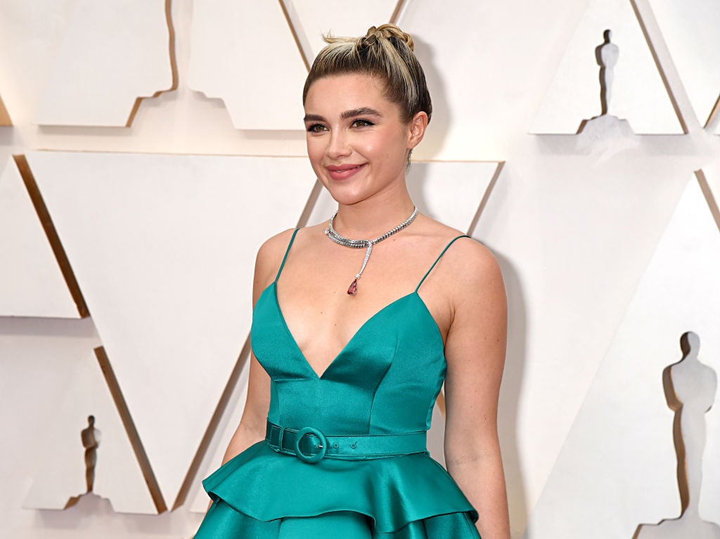 Florence Pugh attends the 92nd Annual Academy Awards