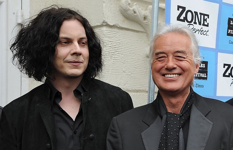 Jack White hears Jimmy Page play a lot in the 2008 documentary, 'It Might Get Loud.' 
