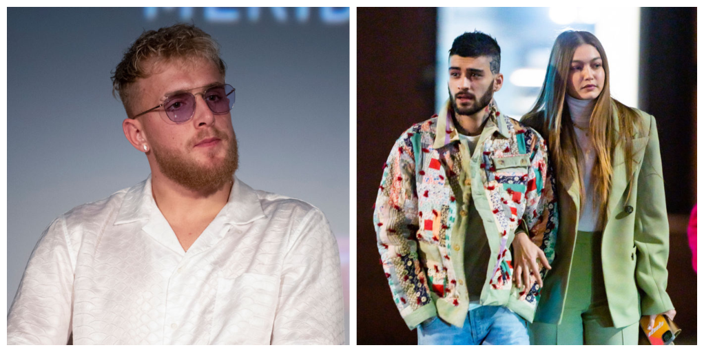 Jake Paul; Zayn Malik and Gigi Hadid