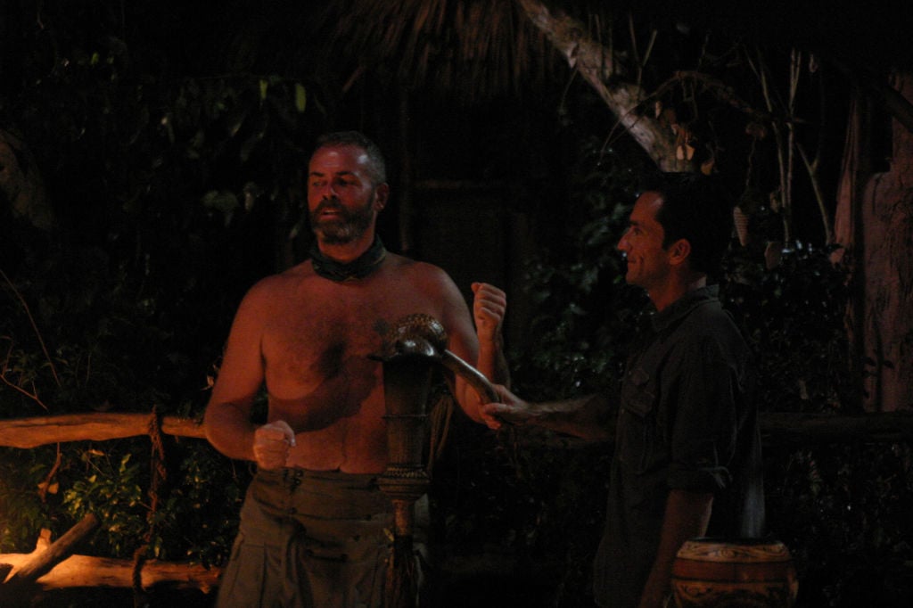 Richard Hatch and Jef Probst of Survivor