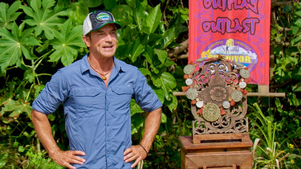 Survivor host Jeff Probst
