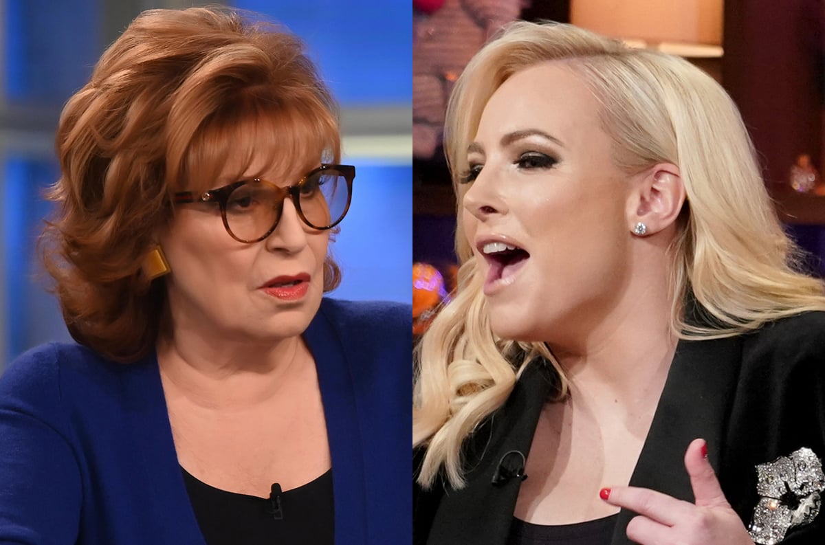 Joy Behar and Meghan McCain