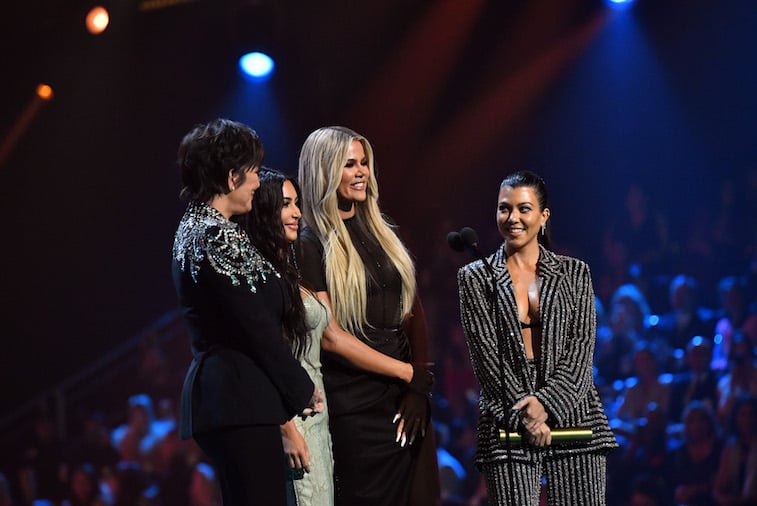 Kris Jenner, Kim Kardashian, Khloe Kardashian, and Kourtney Kardashian