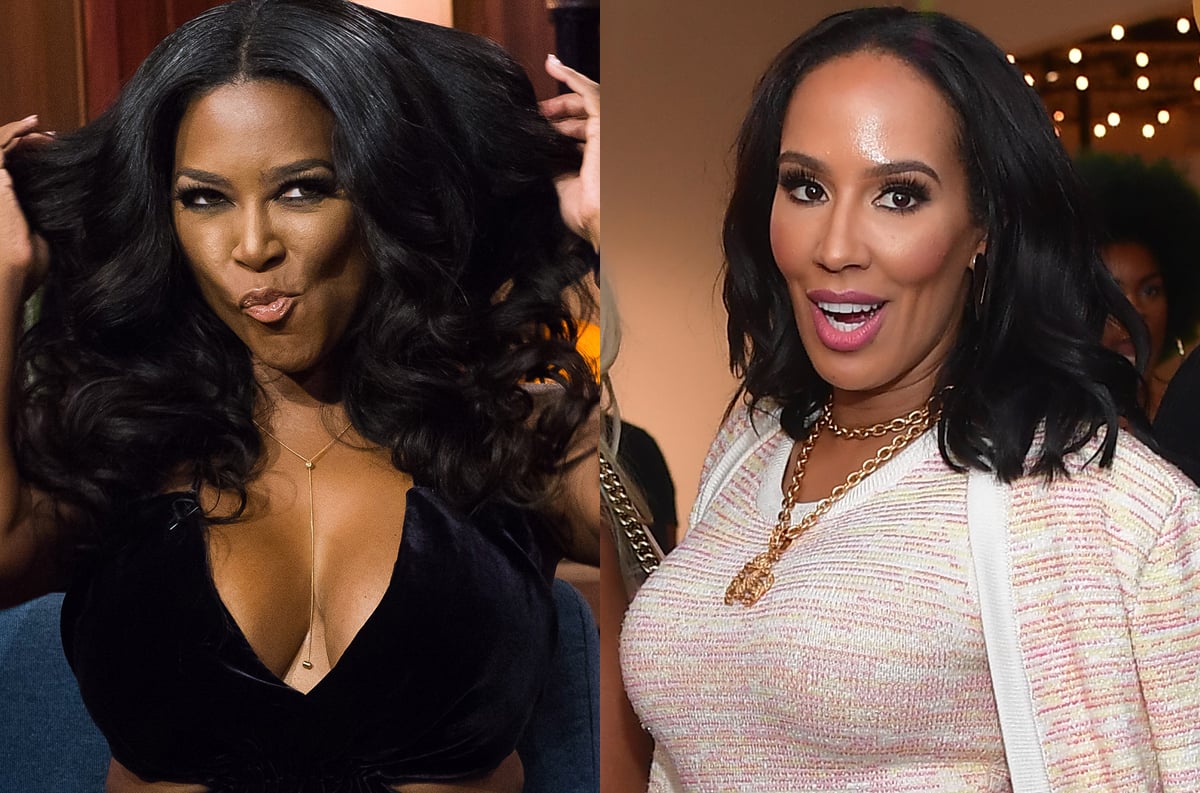 Kenya Moore and Tanya Sam