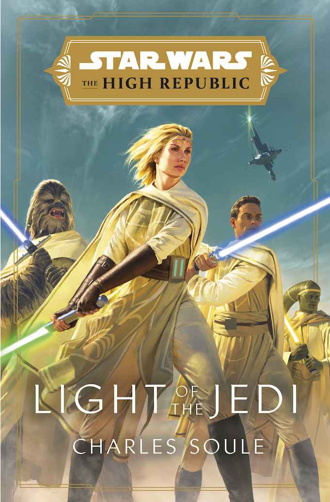 'Star Wars: The High Republic: Light of the Jedi' book cover.