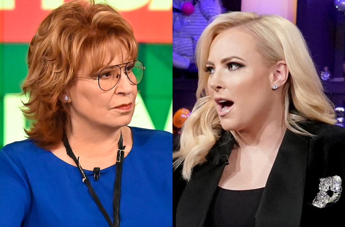 Meghan McCain and Joy Behar