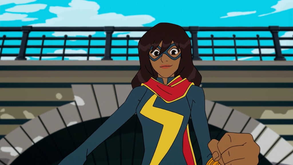 Kamala Khan, aka Ms. Marvel, in 'Marvel Rising: Secret Warriors' series.