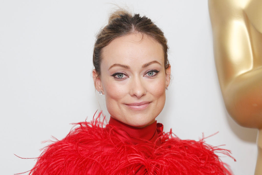 Olivia Wilde in red