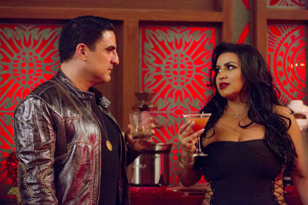 Reza Farahan and Mercedes 'MJ' Javid in 'Shahs of Sunset'