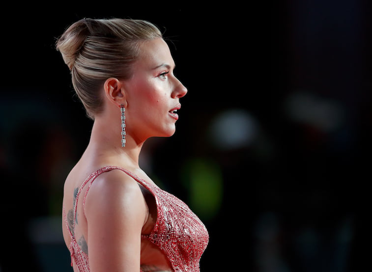 Scarlett Johansson at an award show