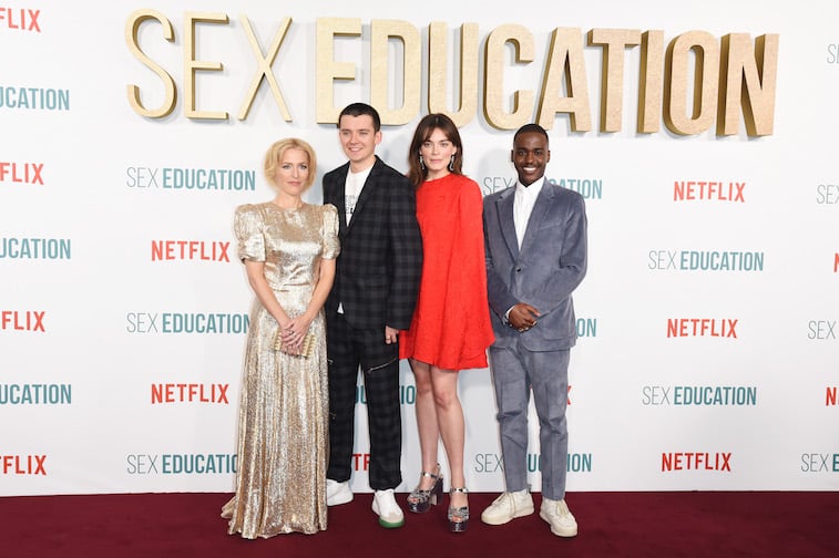 The cast of 'Sex Education'