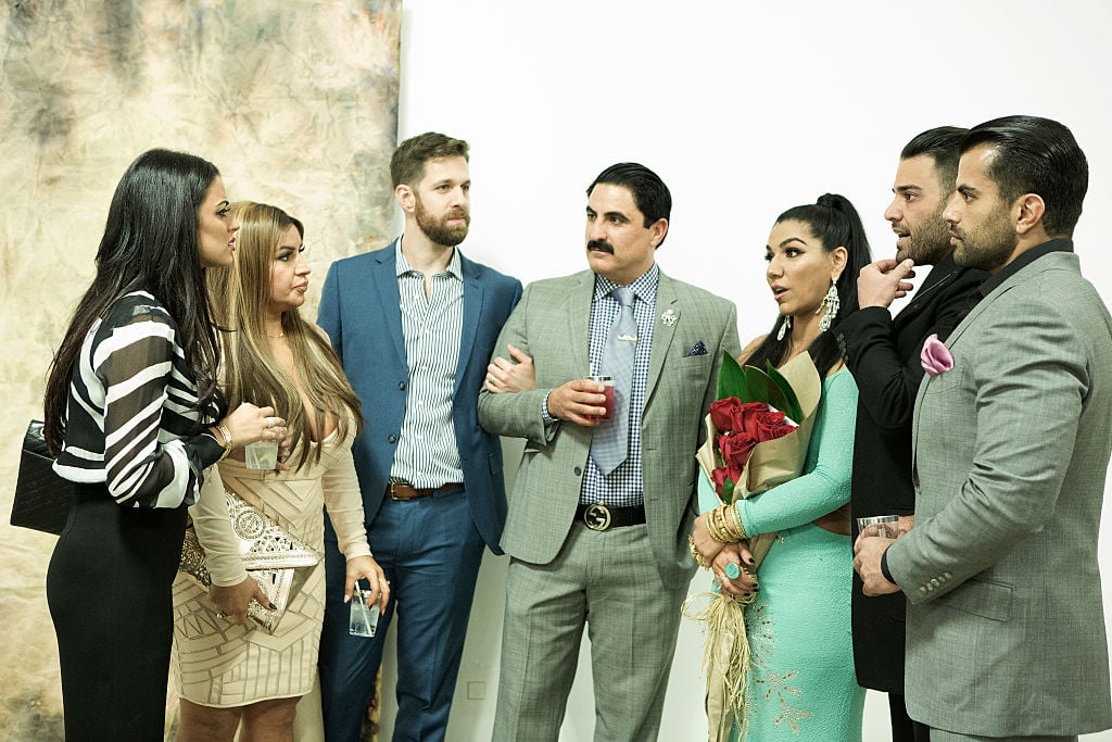 Golnesa GG Gharachedaghi, Mercedes MJ Javid, Adam Neely, Reza Farahan, Asa Soltan Rahmati, Mike Shouhed, Shervin Roohparva of Shahs of Sunset