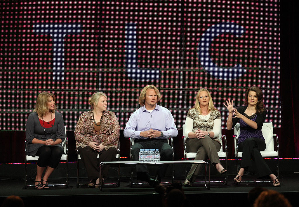 Meri Brwon, Janelle Brown, Kody Brown, Christine Brown, and Robyn Brown of Sister Wives