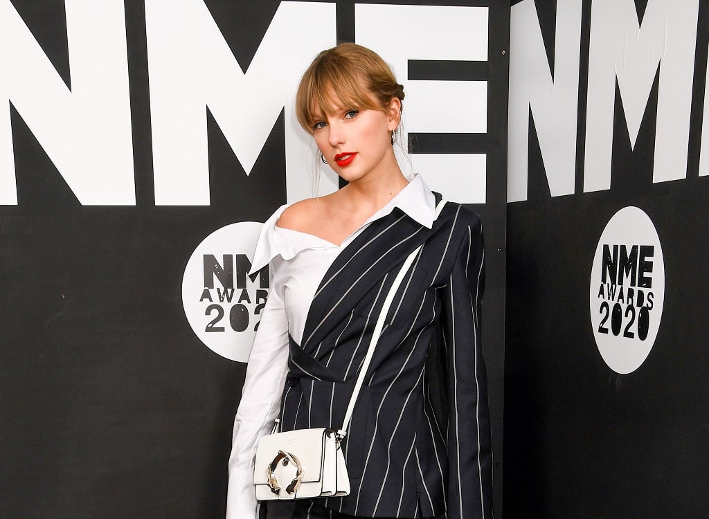 Taylor Swift attends the NME Awards 2020 on February 12, 2020 in London, England.