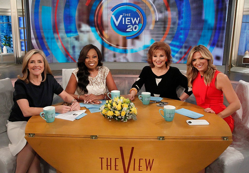 "The View's" Meredith Vieira, Star Jones and Debbie Matenopoulos joined Joy Behar