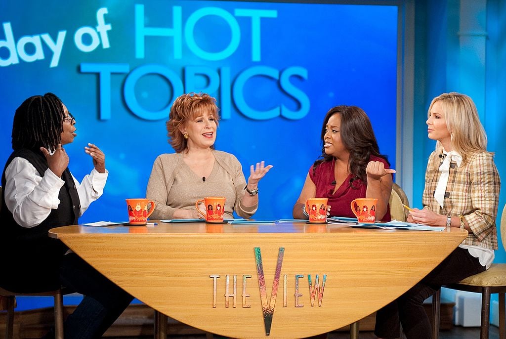 Whoopi Goldberg, Joy Behar, Sherri Shepherd, and Elisabeth Hasselbeck of "The View"